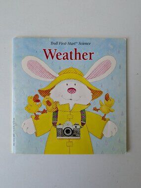 5/$15 Kids Book Weather First Start Easy Science Reader 1995 Troll PreK Early